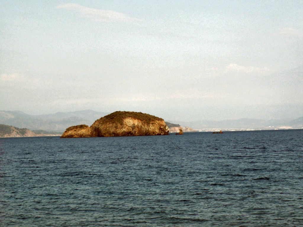 DALYAN -> FETHIYE - het uitzicht onderweg tijdens de boottocht
