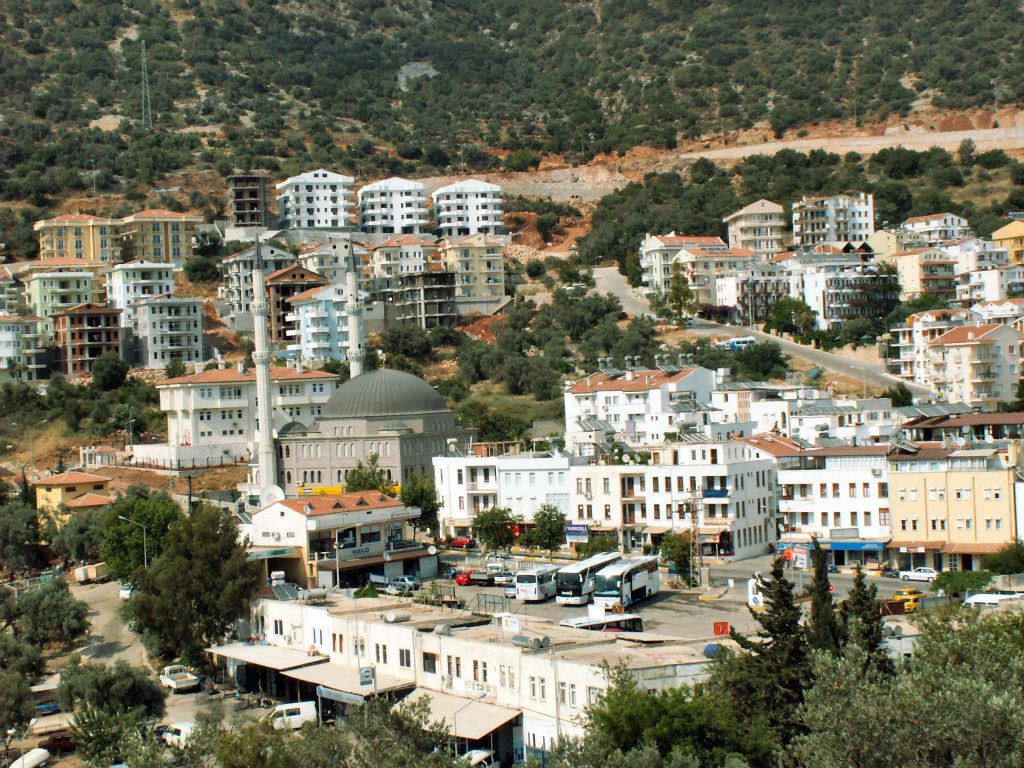 KAS - het uitzicht vanaf de Doric tombe