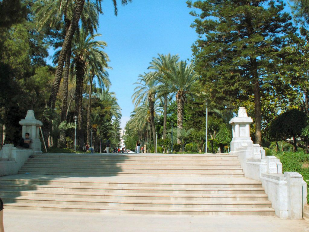 ANTALYA - een trap bij het Karaalioğlu park