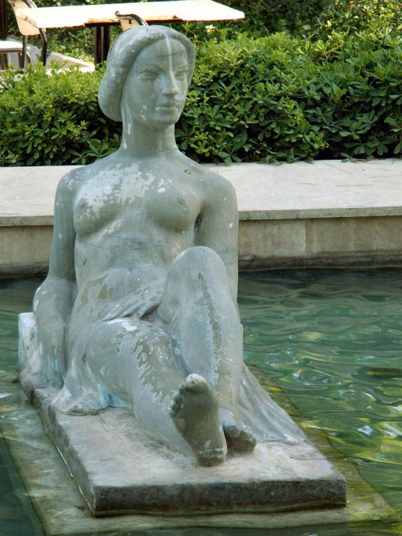 ANTALYA - een beeld in het Karaalioğlu park