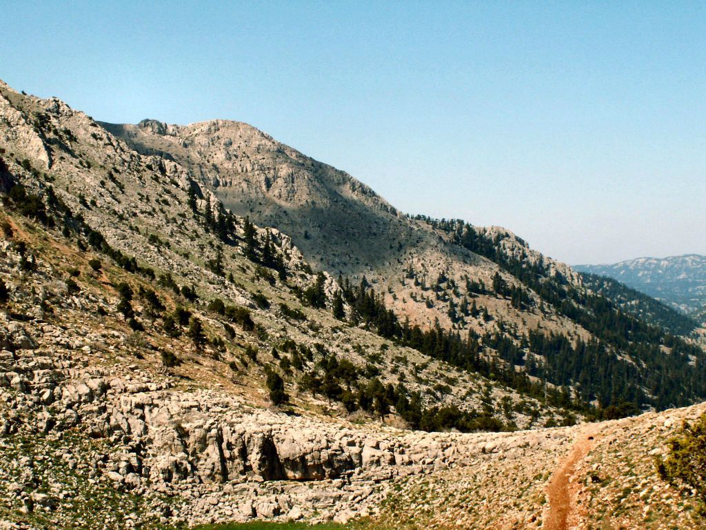ANTALYA -> KONYA - het landschap onderweg