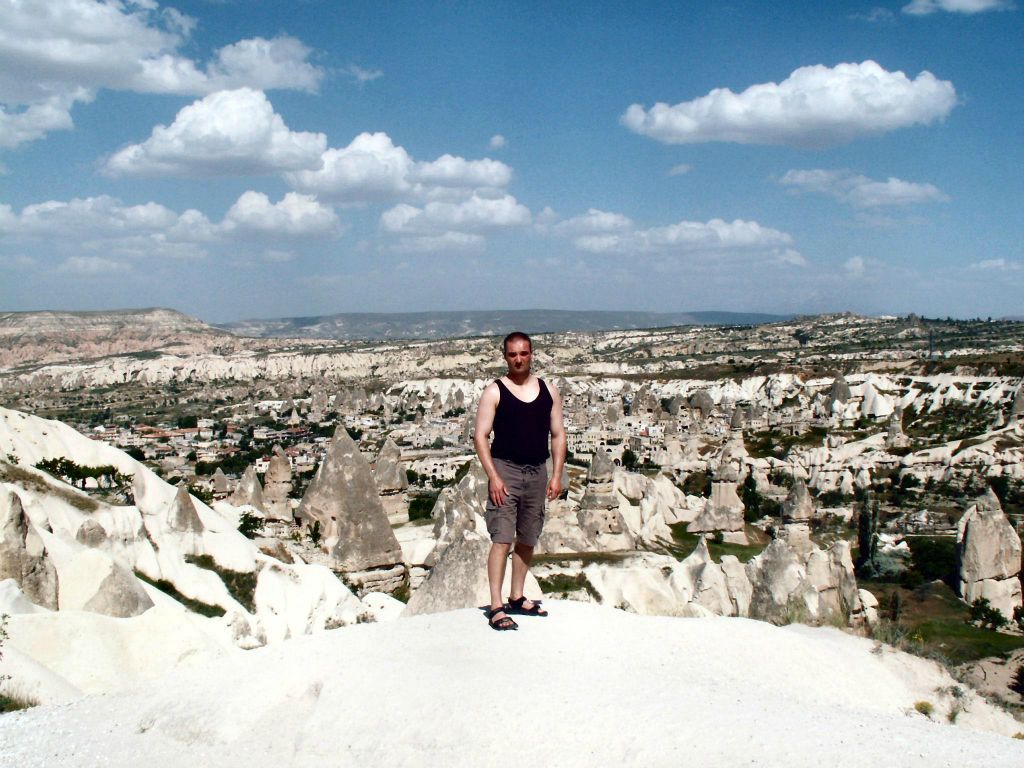 GÖREME - Carlos in het landschap