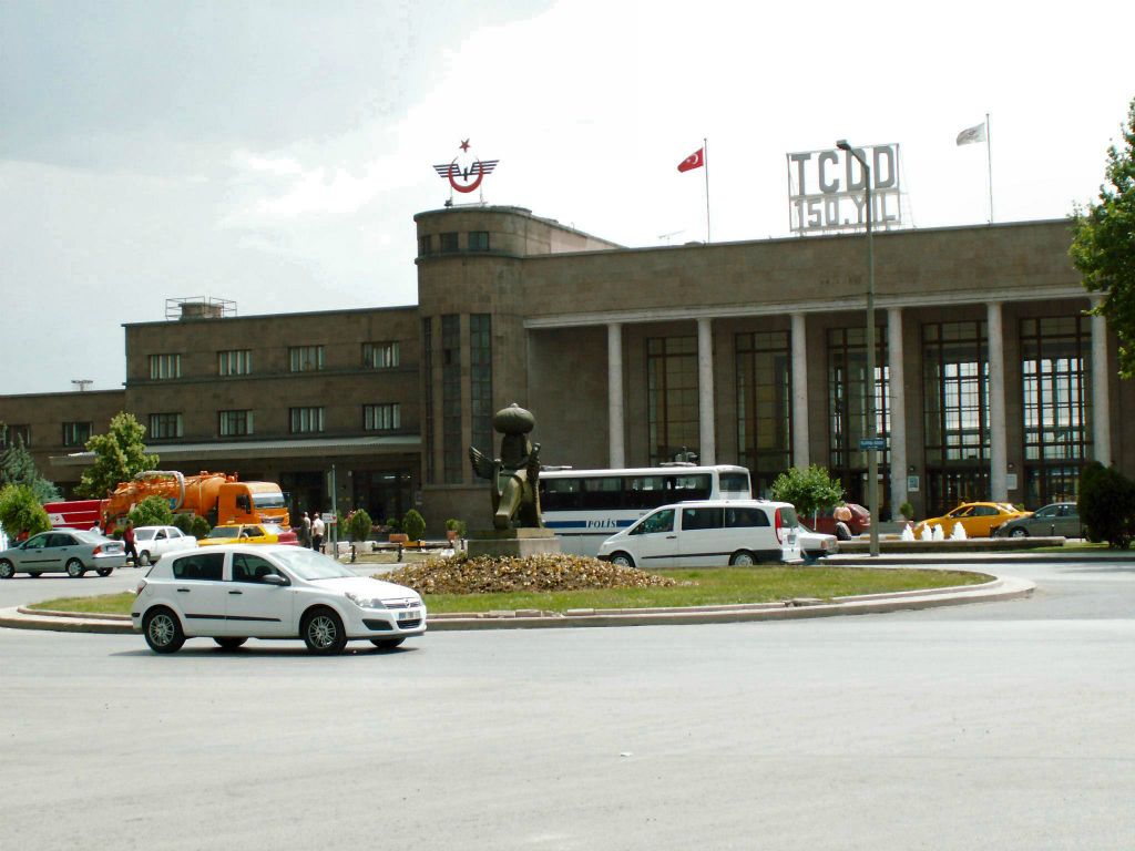 ANKARA - het treinstation