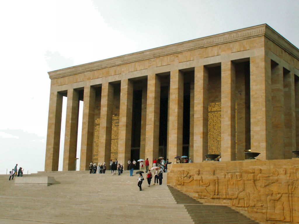 ANKARA - het Mausoleum van Atatürk