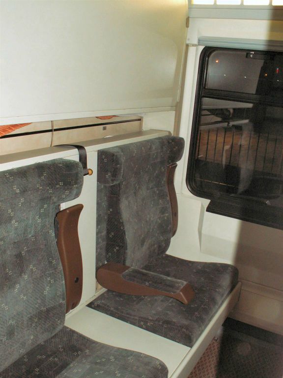 ANKARA - onze coupé in de trein