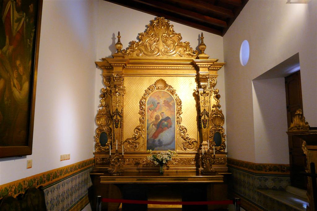 CARACAS - altaar in het geboortehuis van Simón Bolívar