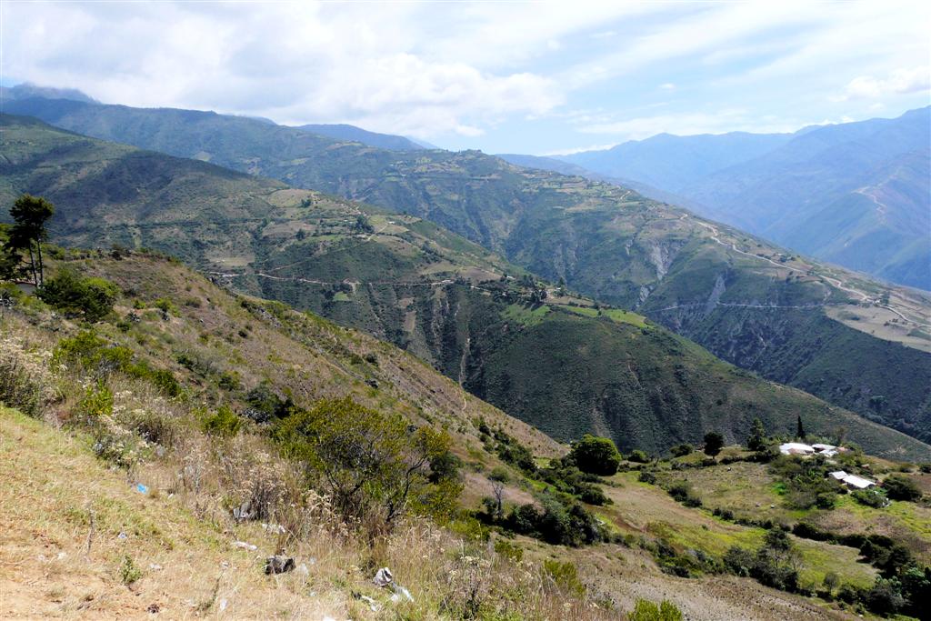 MÉRIDA -> LOS NEVADOS - berglandschap onderweg