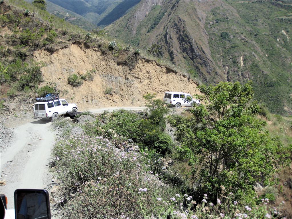MÉRIDA -> LOS NEVADOS - met landcruisers onderweg naar Los Nevados