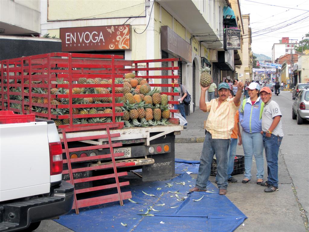 MÉRIDA - ananas verkoper