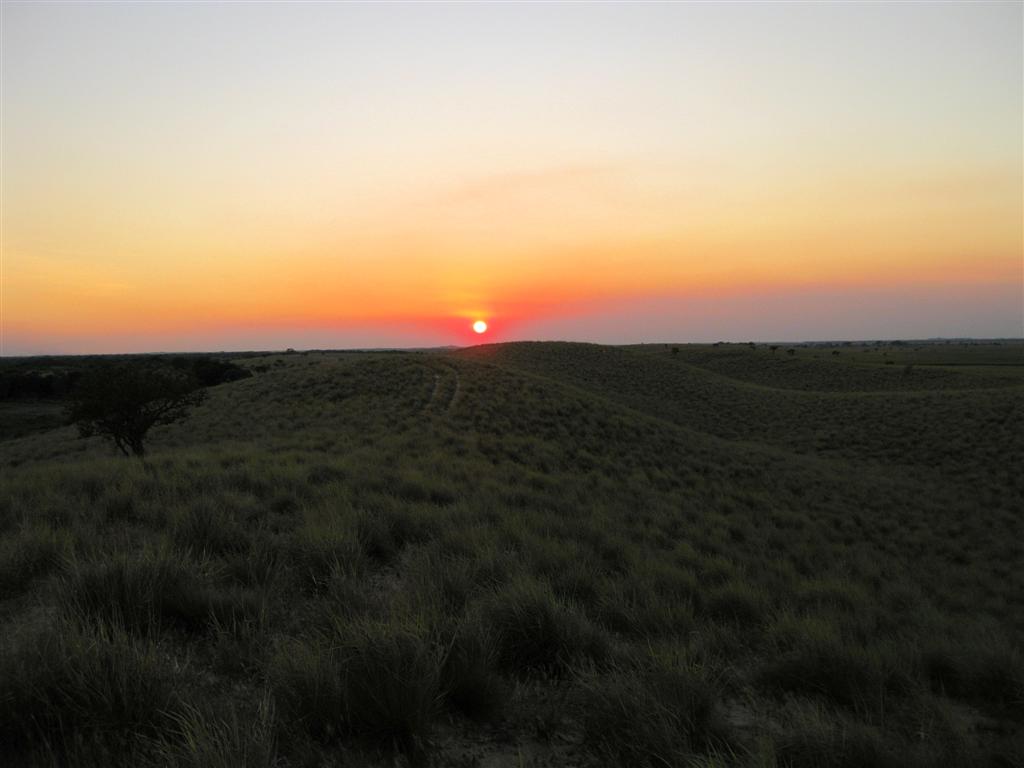 LIANOS - zonsondergang vanaf een heuvel