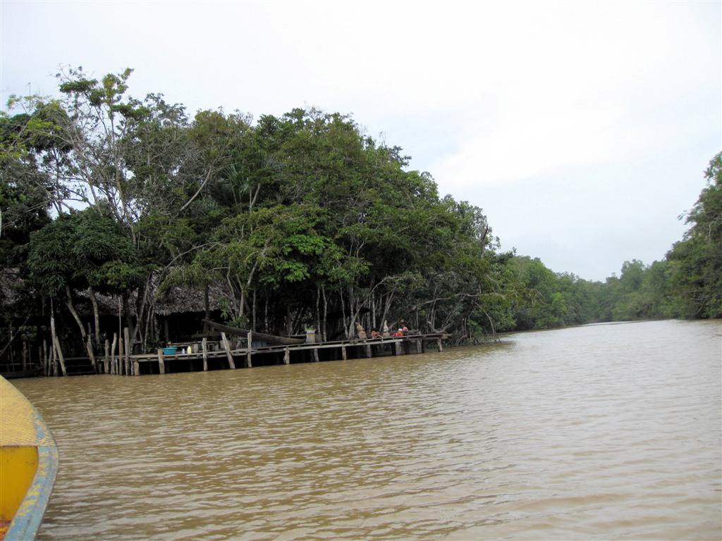 ORINOCO DELTA - aankomst bij onze eco lodge
