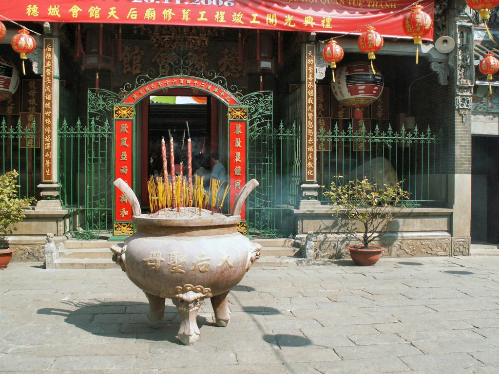 SAIGON - een Chinese tempel