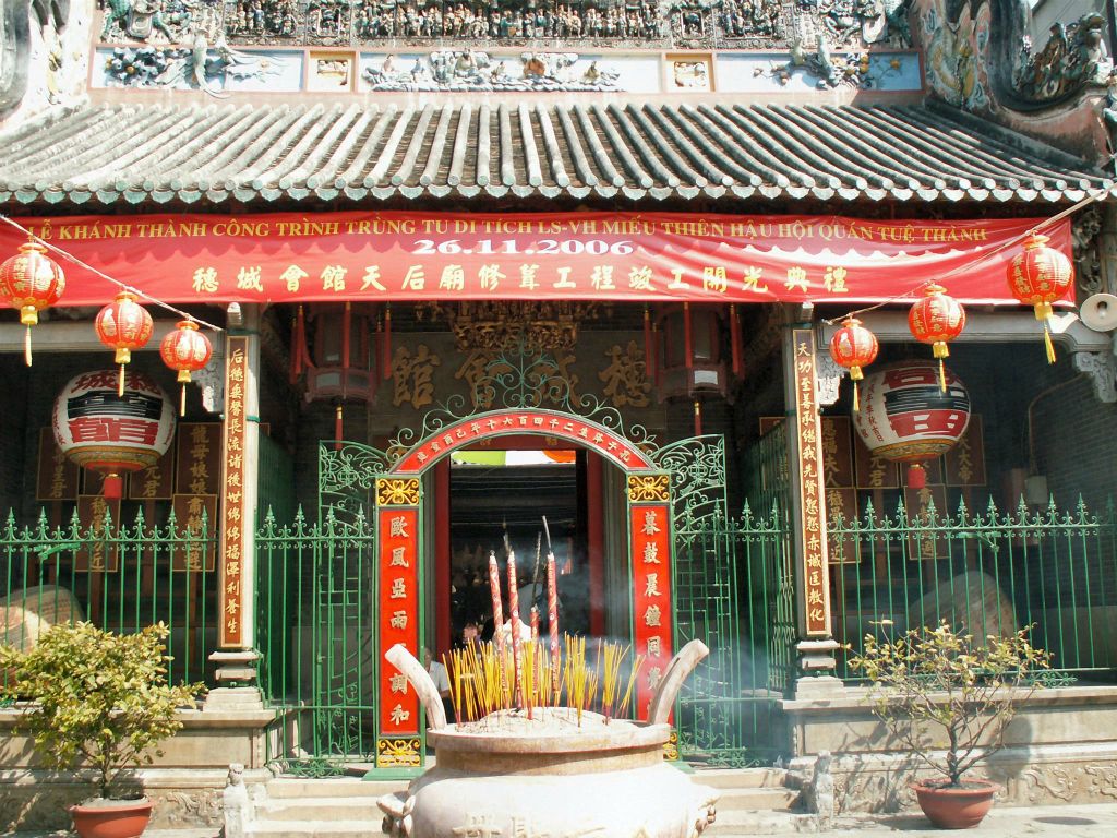 SAIGON - een Chinese tempel