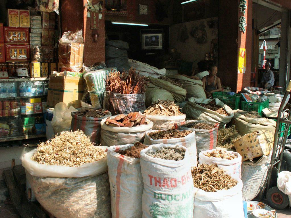 SAIGON - een kruidenmarkt