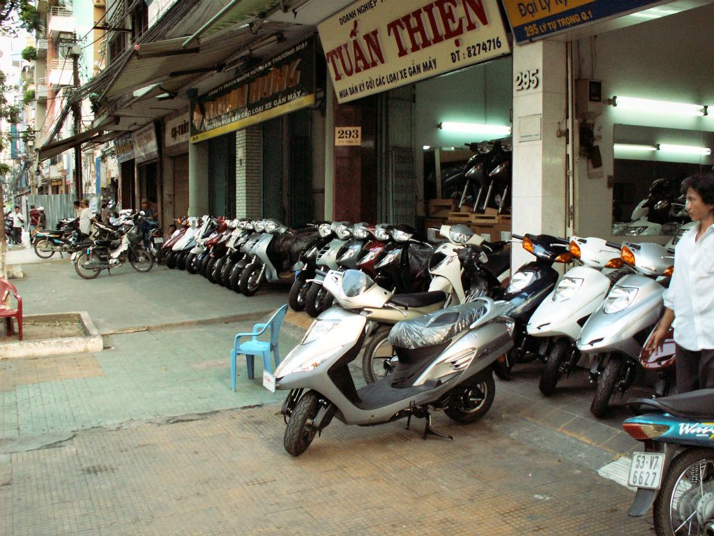 SAIGON - een scooterwijk