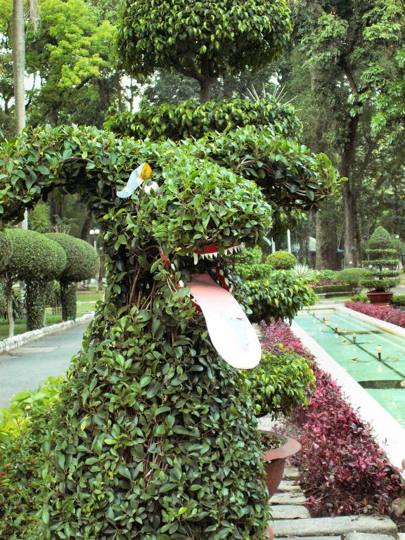 SAIGON - een plant in een park