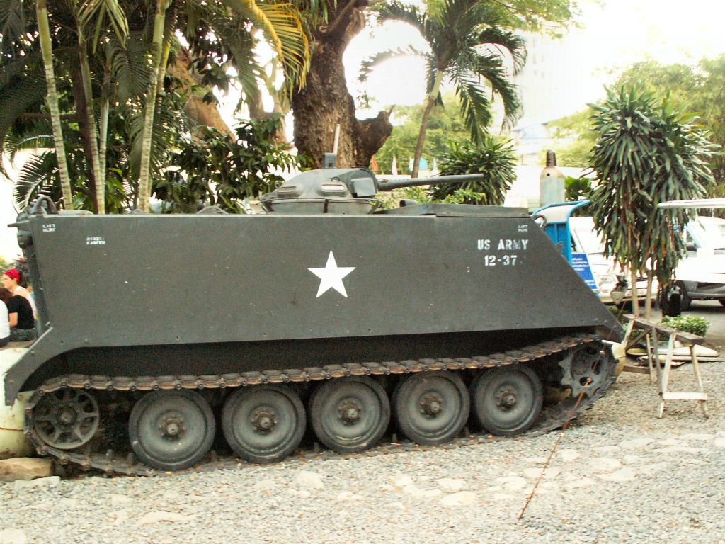 SAIGON - een tank bij het War museum