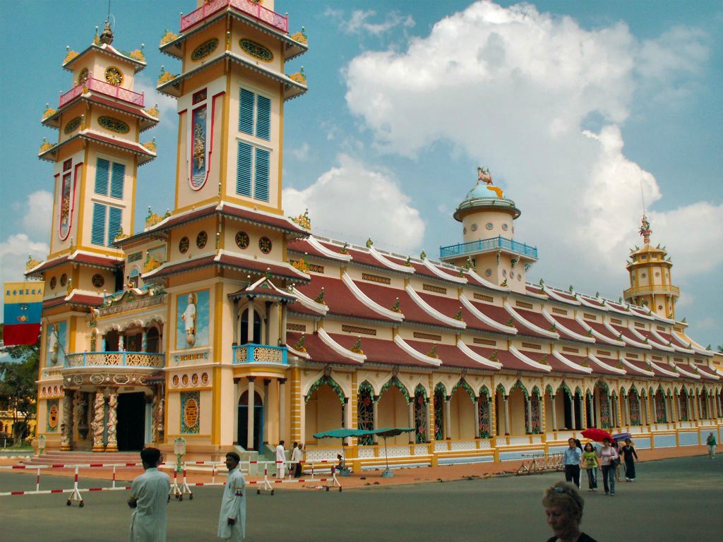 TAY NINH - de Cao Dai tempel