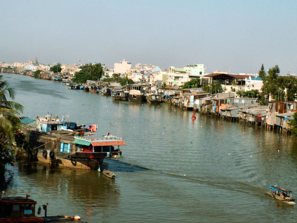 SAIGON -> CAN THO - het uitzicht onderweg