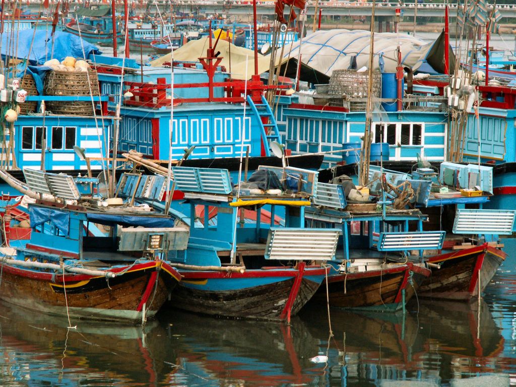 NHA TRANG -> QUINHON - een vissershaven