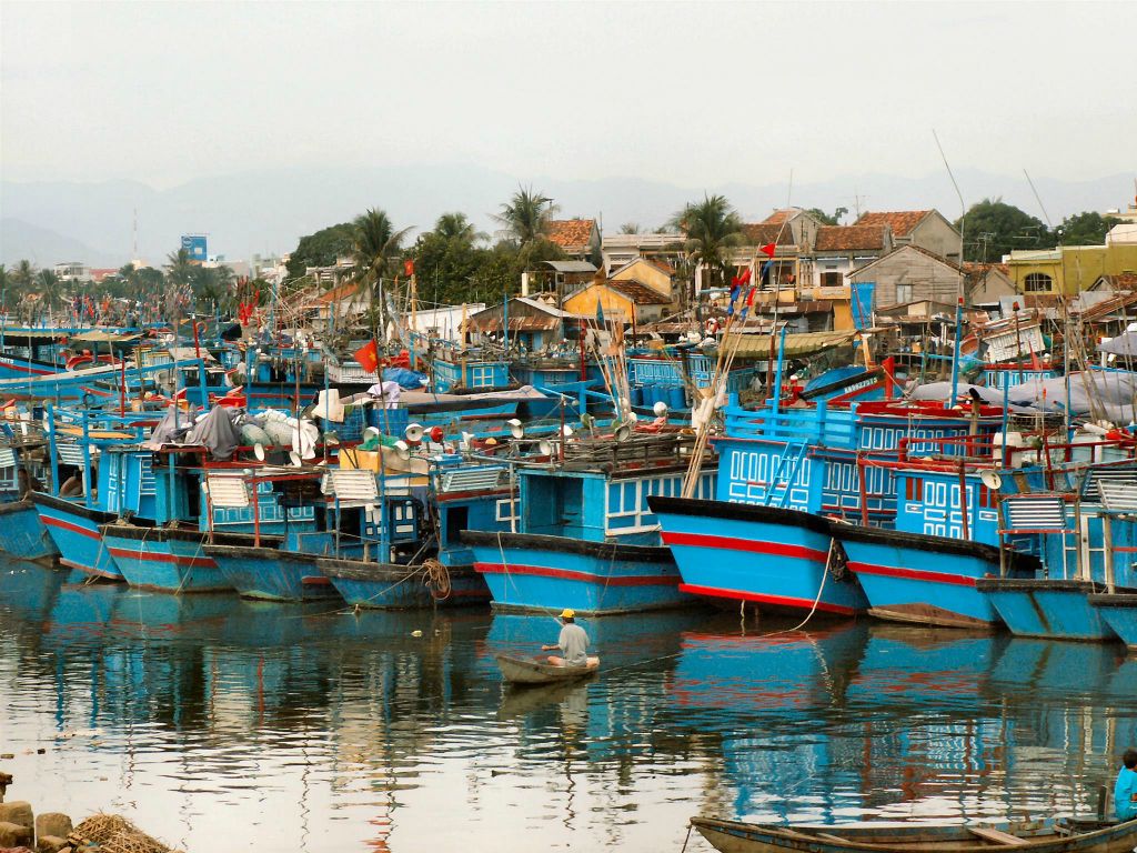 NHA TRANG -> QUINHON - een vissershaven