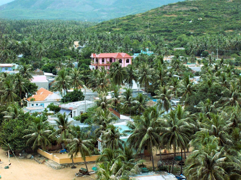 NHA TRANG -> QUINHON - het landschap onderweg