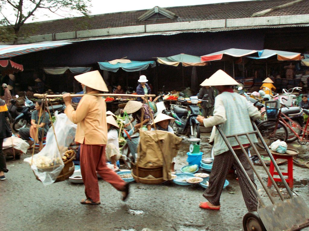 HUÉ - een markt