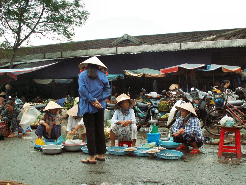 HUÉ - een markt