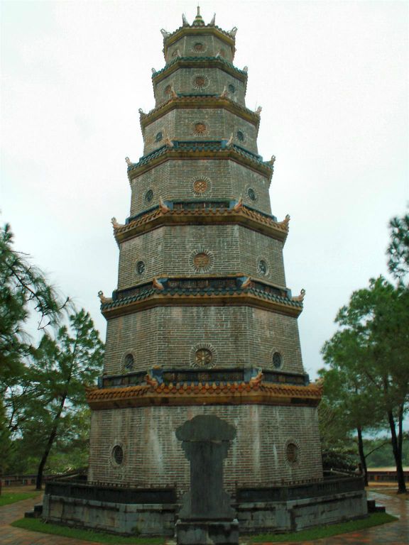 HUÉ - de Thien Mu pagoda