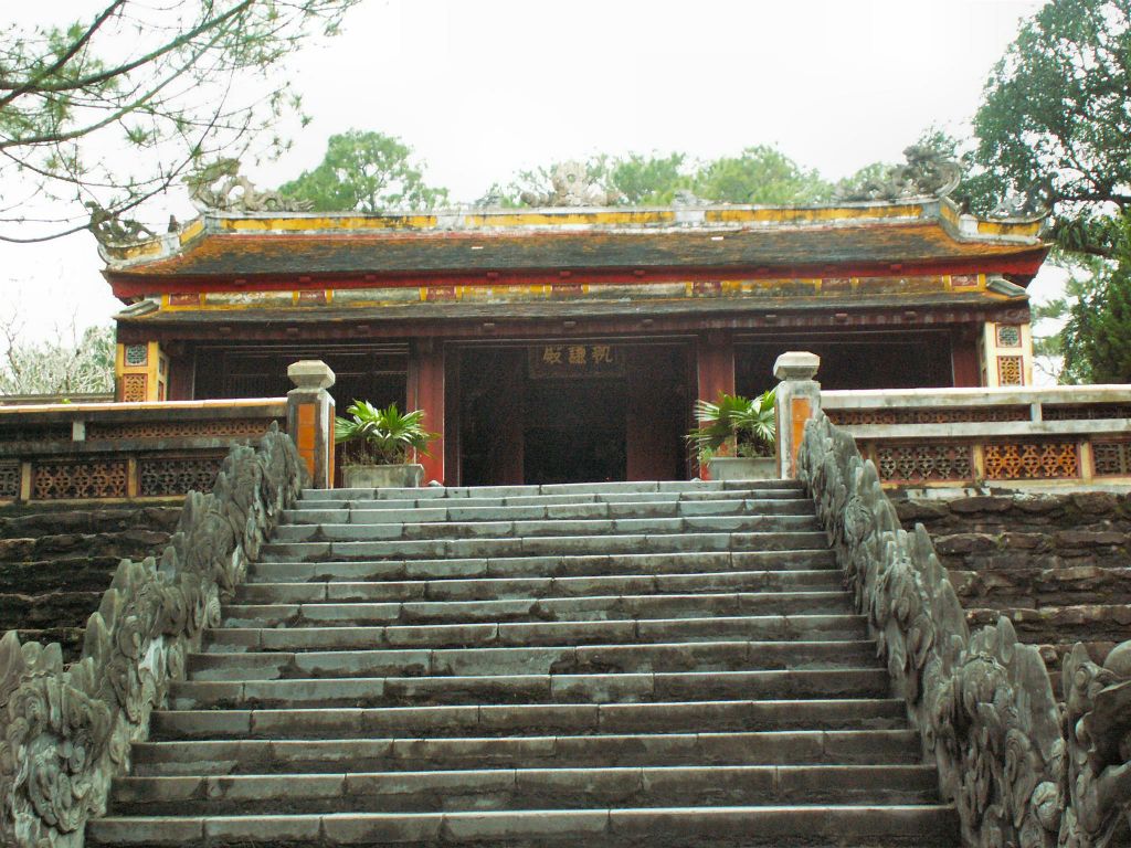 HUÉ - een museum bij de Tu Duc tombe