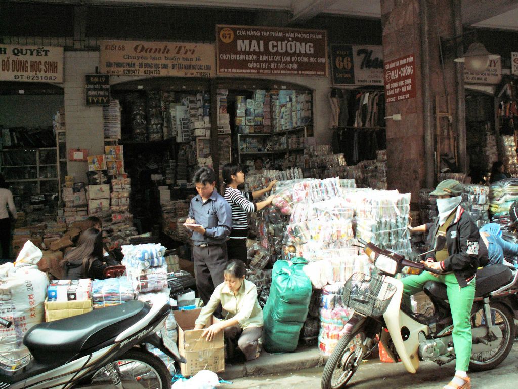 HANOI - een winkel