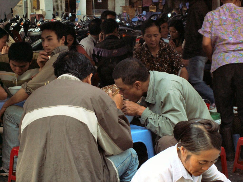 HANOI - een eetkraam