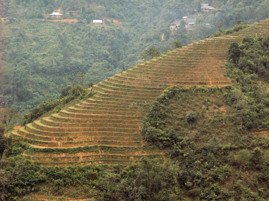LAO CAI -> SAPA - het landschap onderweg