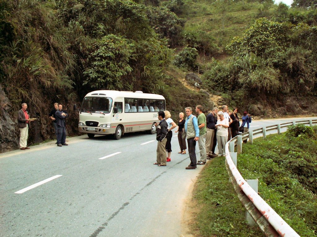 LAO CAI -> SAPA - een fotostop onderweg