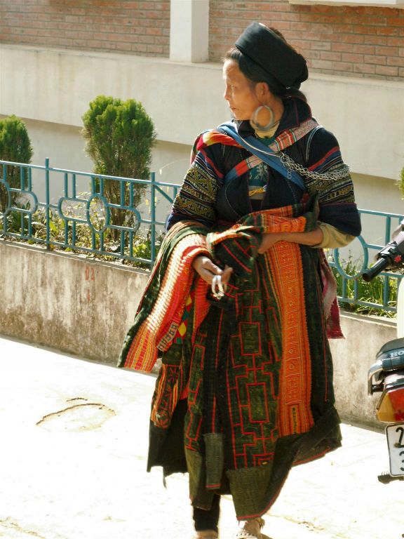 SAPA - een vrouw van een bergstam