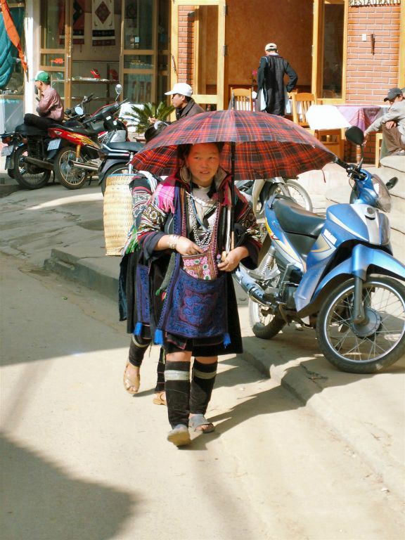 SAPA - een vrouw van een bergstam