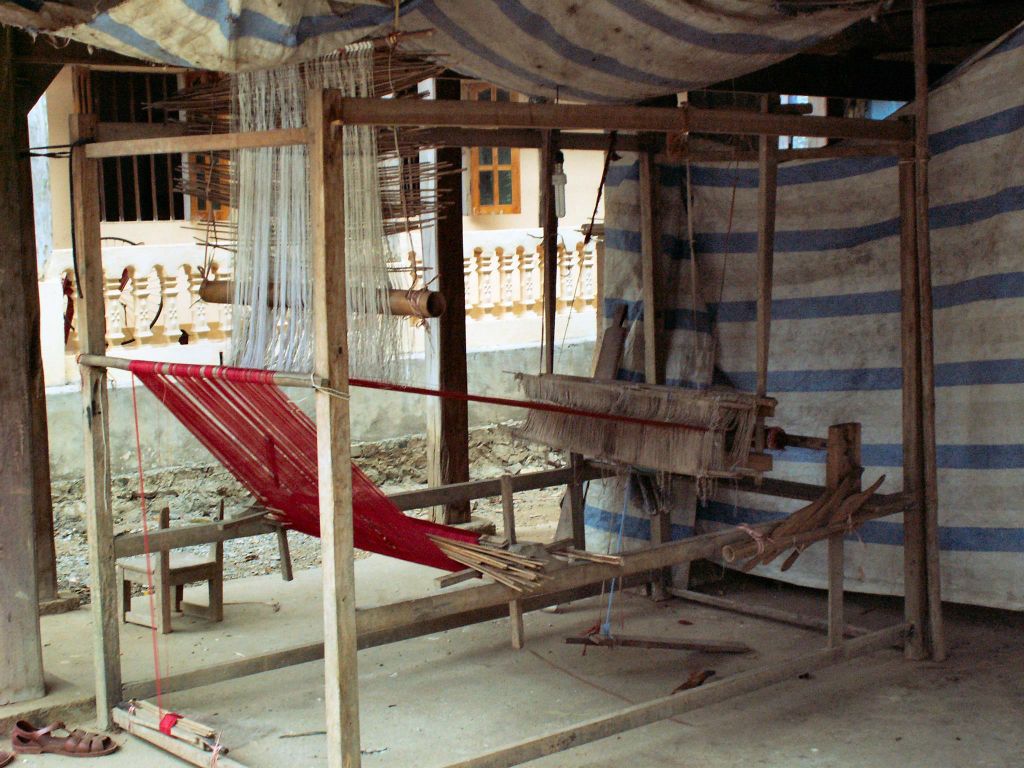MAI CHAU - een weefgetouw