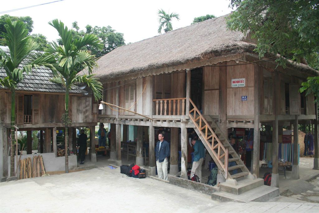 MAI CHAU - de paalwoningen waar we verbleven