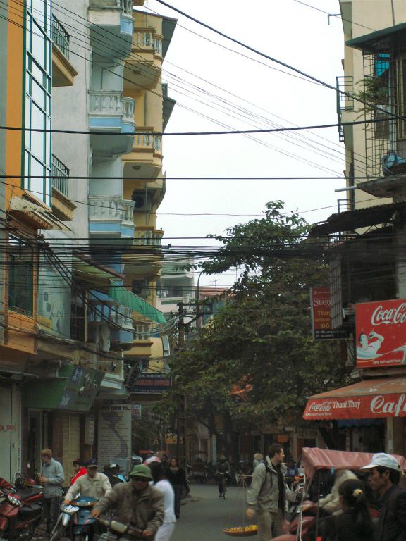 HANOI - een straat