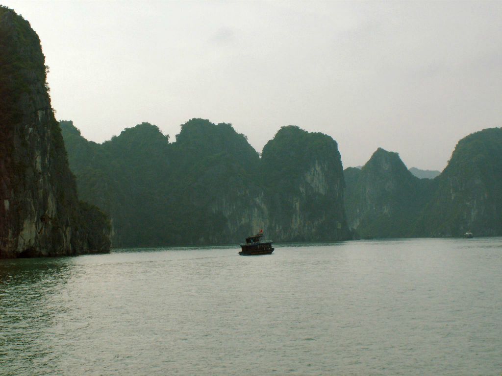 HALONG BAY - het landschap
