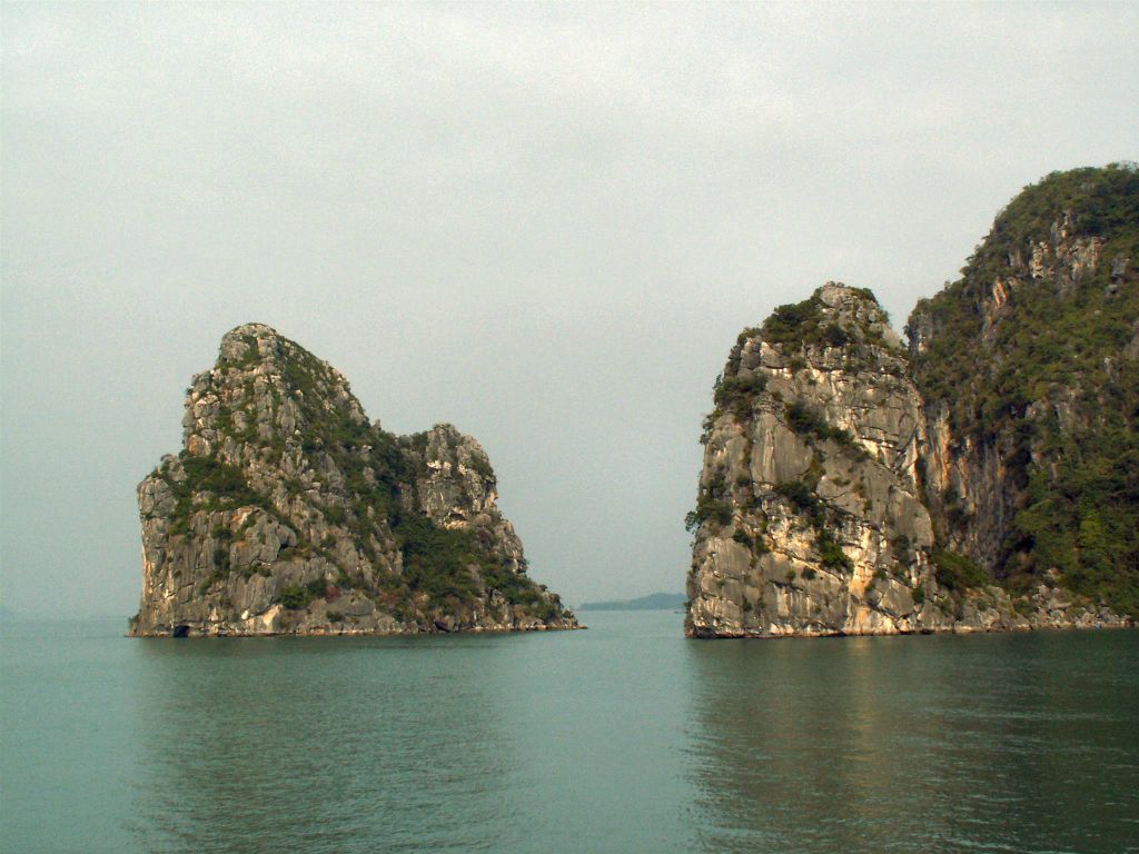 HALONG BAY - het landschap