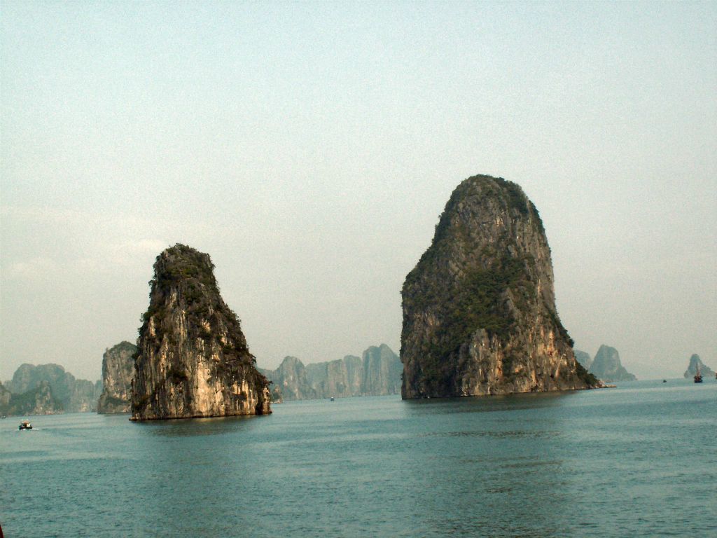 HALONG BAY - het landschap
