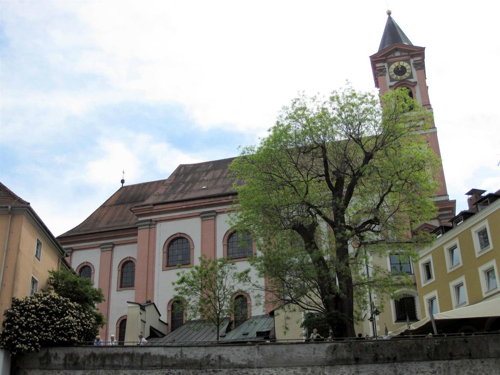 PASSAU (DUITSLAND) - de Sint Paul kerk