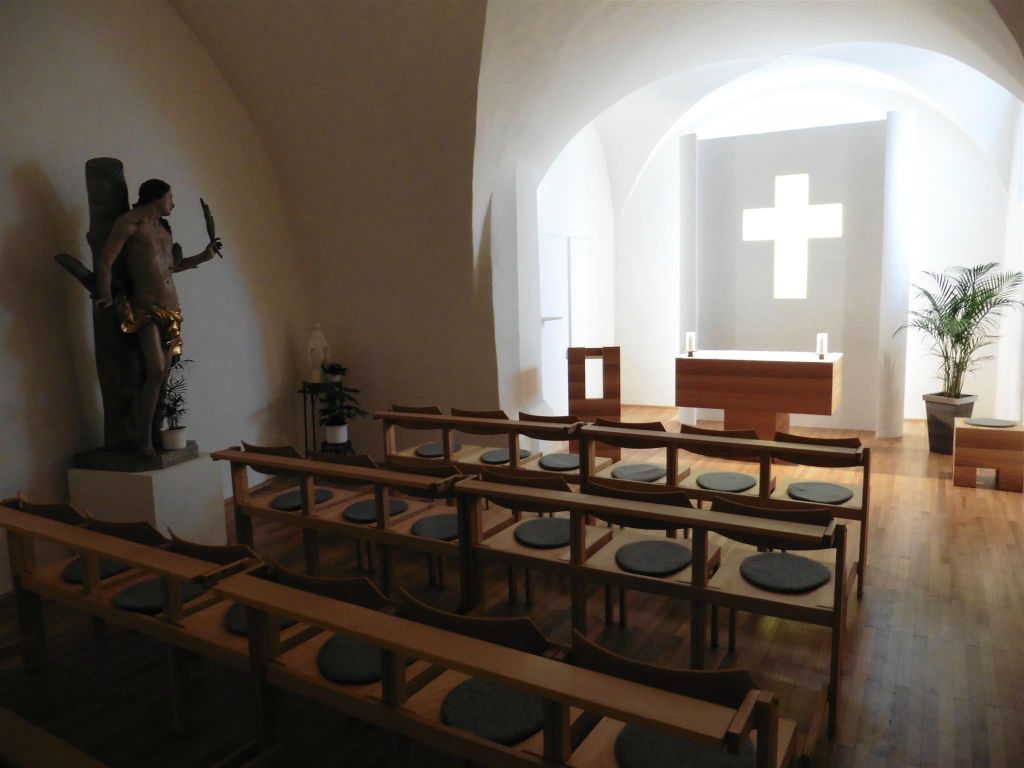 PASSAU (DUITSLAND) - de Sebastiani kapel binnen in de Sint Paul kerk
