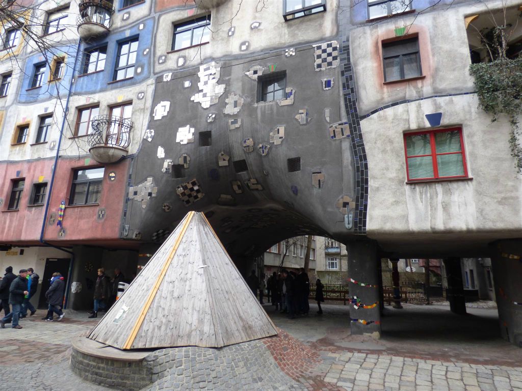 WENEN - het Hundertwasserhaus