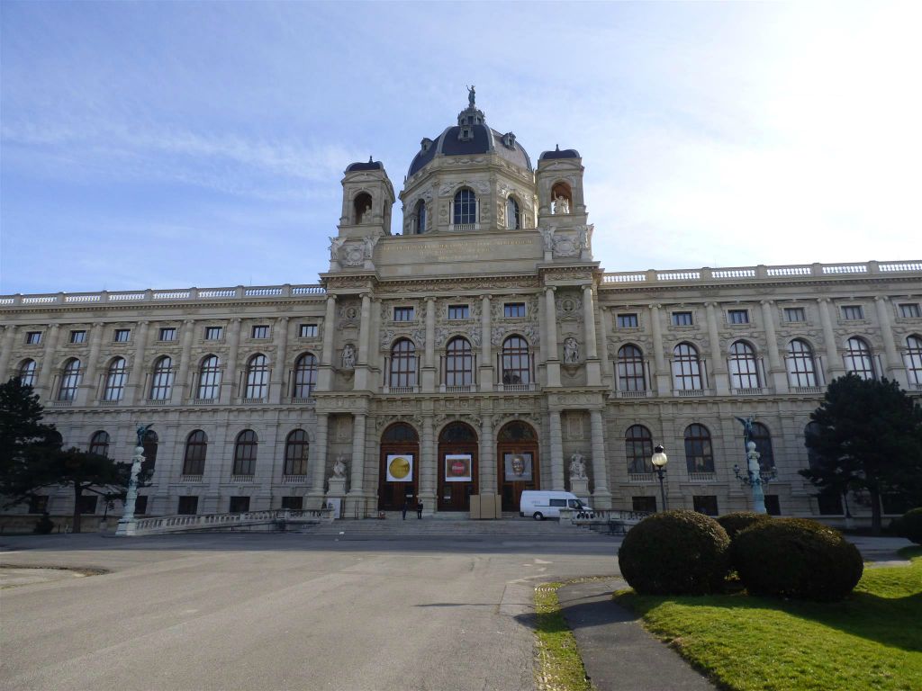 WENEN - het kunsthistorisch museum aan de Maria-Theresien-Platz