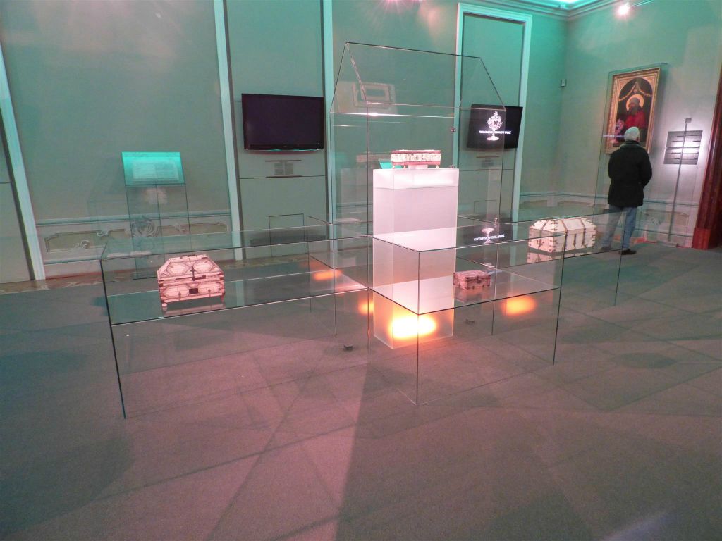 MELK - de groene kamer in het museum van de abdij van Melk (Stift Melk)