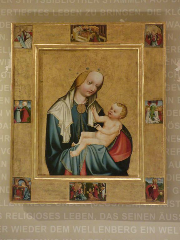 MELK - een schilderij in het museum van de abdij van Melk (Stift Melk)