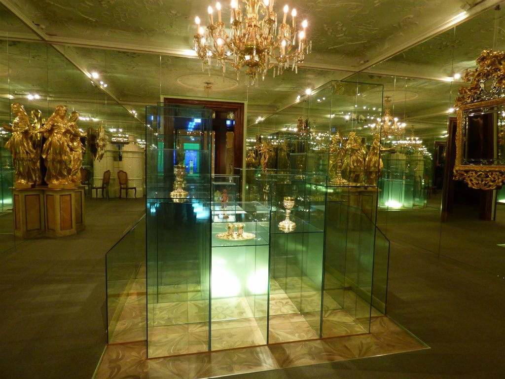 MELK - de spiegel kamer in het museum van de abdij van Melk (Stift Melk)
