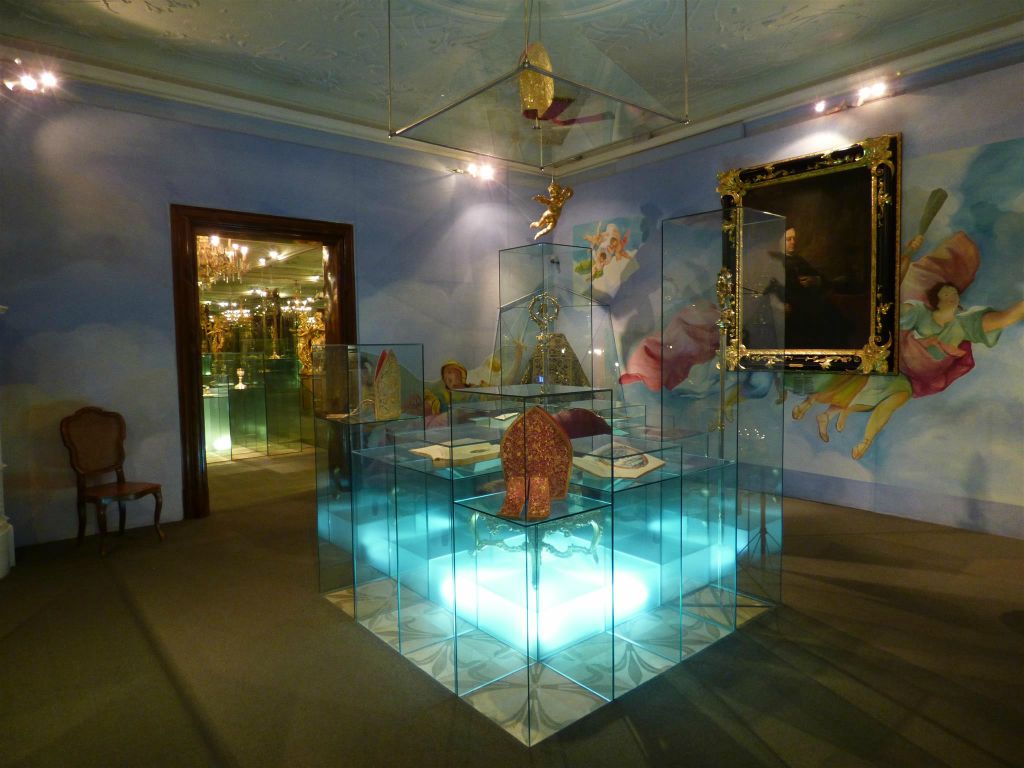 MELK - een kamer in het museum van de abdij van Melk (Stift Melk)
